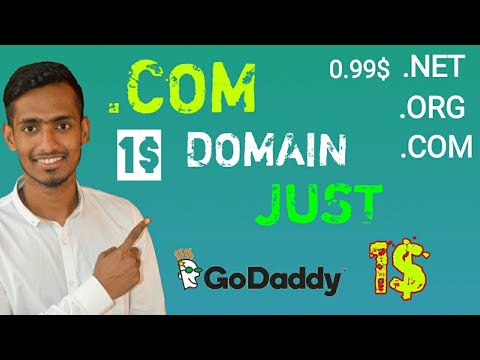 GODADDY: 99 Cent Domains – Get great domains at a great price