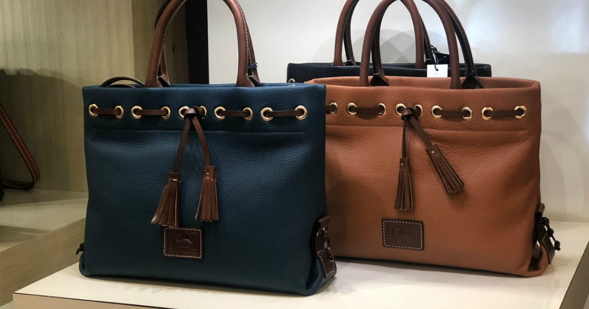 DOONEY & BOURKE: Specializing in fashion accessories, such as handbags, luggage, bracelets, watches, and briefcases, as well as a limited clothing line, which includes sweaters, shoes, jackets, and scarves.