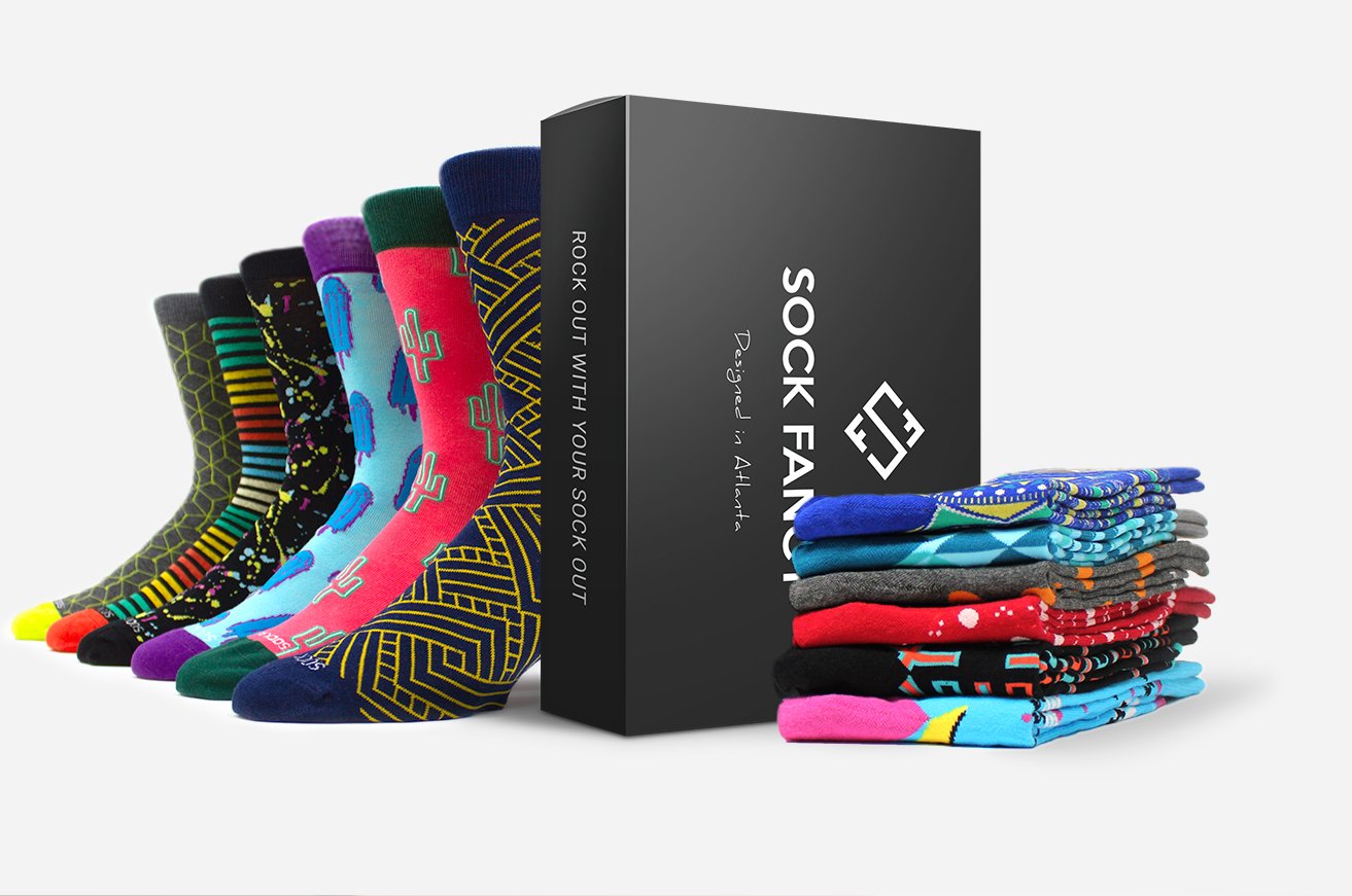 SOCK FANCY: Subscribe to Sock Fancy and seriously up your sock game with eye catching socks.