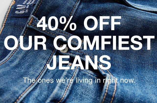 GAP FACTORY: 40% off the comfiest 👖 ever Free