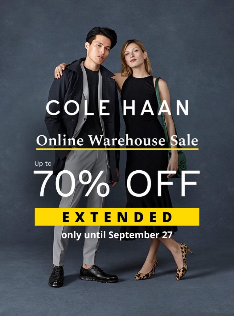 Cole Haan: 20% off is ending soon
