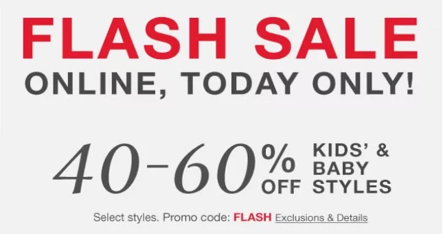 MACY’S: Enjoy 40-60% off clearance + an extra 20% off.  Code: CLEAR