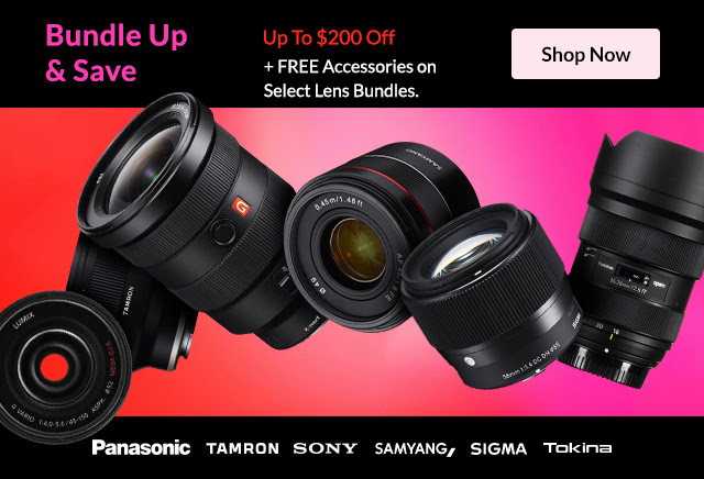 ADORAMA: Bundles Are In Stock (And Up To $200 Off)