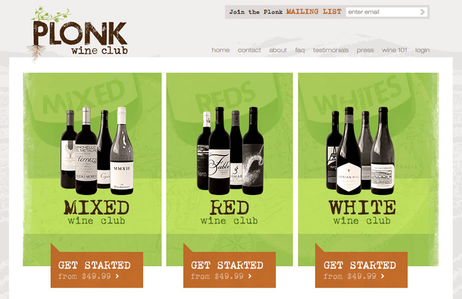 PLONK WINE MERCHANTS: Small-production, organic, and biodynamic wines delivered to your doorstep