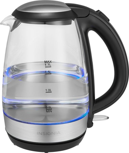 Best Buy:  1.7 L Insignia Electric Glass Kettle $17.99