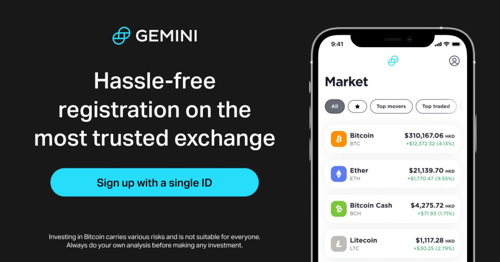 Gemini: The Most Secure Crypto – Free Trade Crypto on Gemini Now