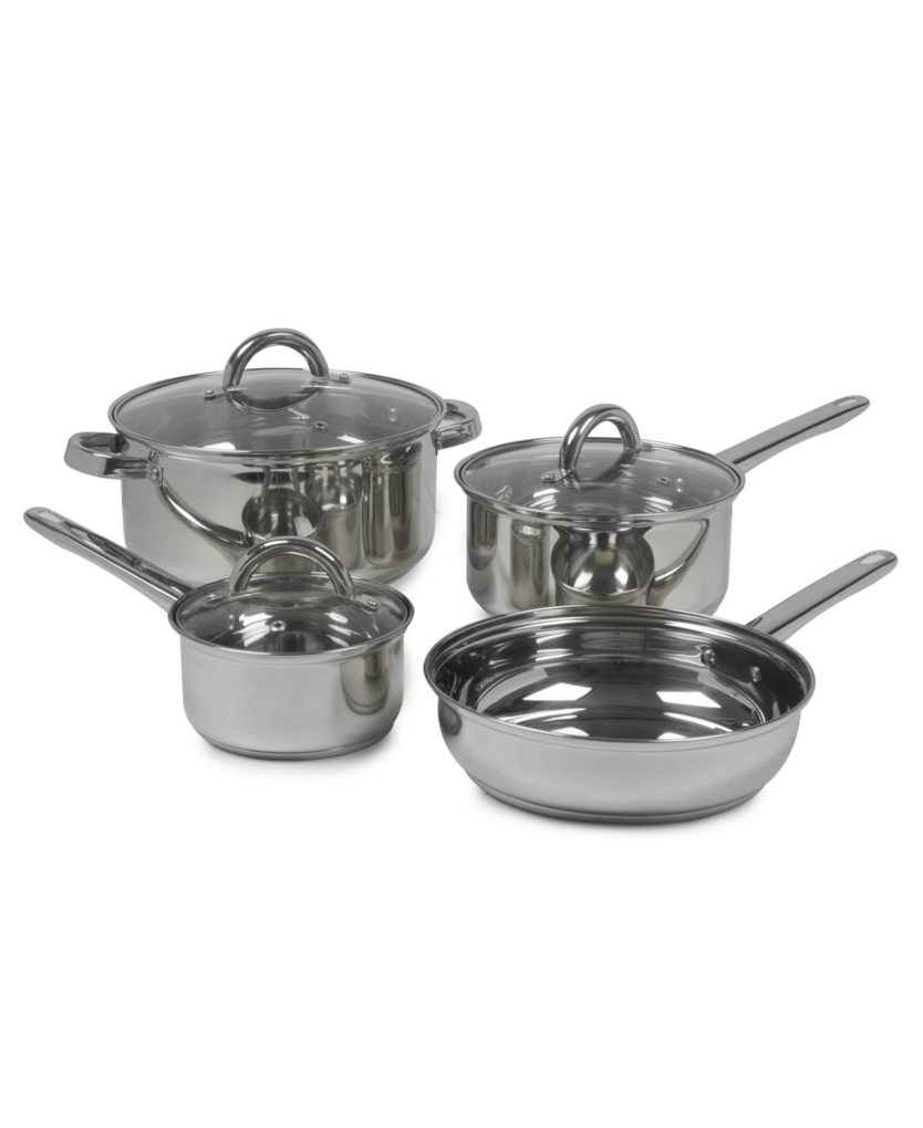 Macy’s: Stainless Steel 7-Pc. Cookware Set $29.99